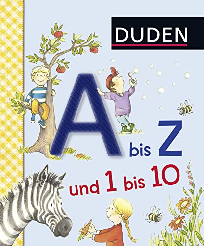 Duden 36+: A bis Z und 1 bis 10: Erste Lernschritte: Fühlen und Begreifen (DUDEN Pappbilderbücher 36+ Monate, Band 1)