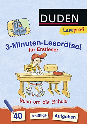 Stock image for Leseprofi - 3-Minuten-Lesertsel fr Erstleser: Rund um die Schule -Language: german for sale by GreatBookPrices
