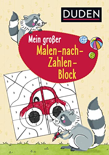Stock image for Mein groer Malen-nach-Zahlen-Block -Language: german for sale by GreatBookPrices