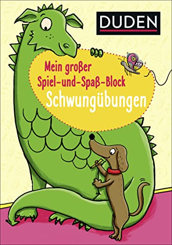 Stock image for Mein groer Spiel-und Spablock: Schwungbungen -Language: german for sale by GreatBookPrices