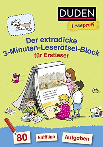 9783737333832: Duden Leseprofi - Der extradicke 3-Minuten-Lesertsel-Block fr Erstleser: 80 knifflige Aufgaben: 11