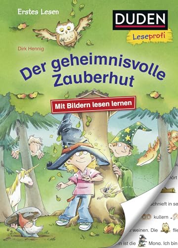 Stock image for Duden Leseprofi - Mit Bildern lesen lernen: Der geheimnisvolle Zauberhut (AT), Erstes Lesen -Language: german for sale by GreatBookPrices