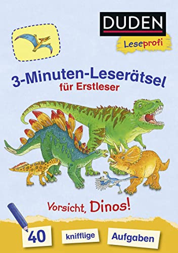 Imagen de archivo de Duden Leseprofi - 3-Minuten-Lesertsel fr Erstleser: Dinosaurier -Language: german a la venta por GreatBookPrices