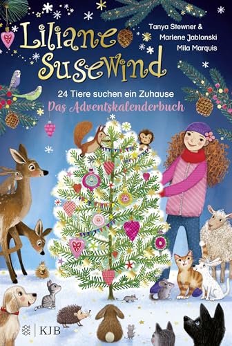 Beispielbild fr Liliane Susewind ? 24 Tiere suchen ein Zuhause. Das Adventskalenderbuch (Liliane Susewind ab 6, Band 16) zum Verkauf von medimops