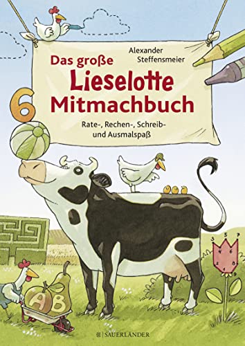 Beispielbild fr Das groe Lieselotte Mitmachbuch: Rate-, Rechen-, Schreib- und Ausmalspa zum Verkauf von medimops