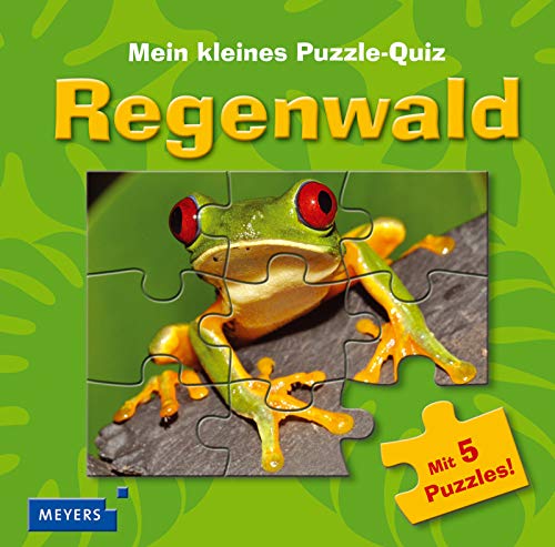 9783737370165: Mein kleines Puzzle-Quiz: Regenwald