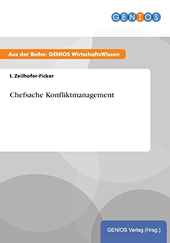 Beispielbild fr Chefsache Konfliktmanagement zum Verkauf von medimops