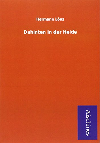 Stock image for Dahinten in der Heide for sale by medimops