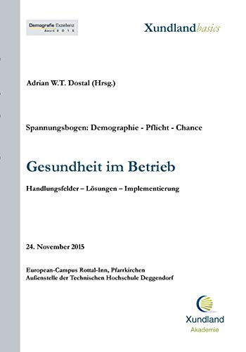 Stock image for Gesundheit im Betrieb: Handlungsfelder - Lsungen - Implementierung (German Edition) for sale by Lucky's Textbooks