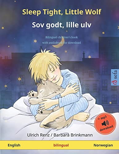 Stock image for Sleep Tight, Little Wolf ? Sov godt, lille ulv (English ? Norwegian): Bilingual children's book, with audiobook for download for sale by London Bridge Books