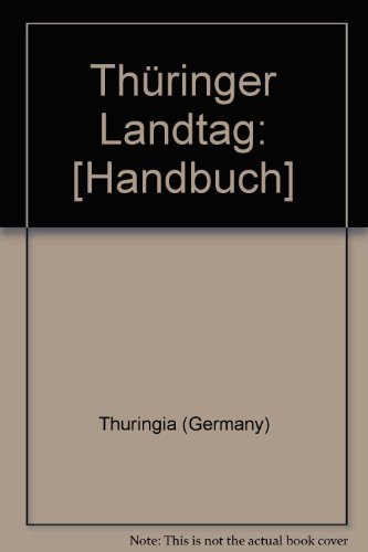 Beispielbild fr Thringer Landtag. 1. Wahlperiode. Handbuch zum Verkauf von ralfs-buecherkiste