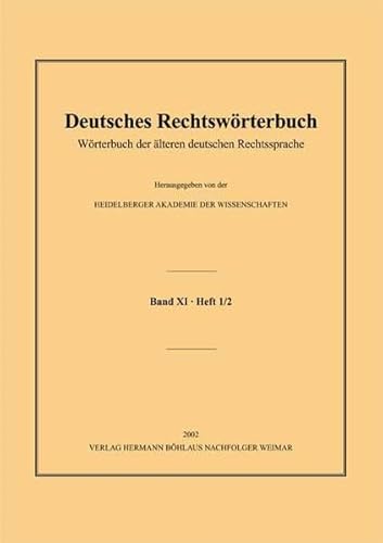 Beispielbild fr Deutsches Rechtswrterbuch zum Verkauf von Blackwell's