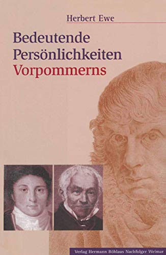 Stock image for Bedeutende Persnlichkeiten Vorpommerns for sale by medimops