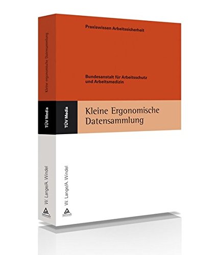 Beispielbild fr Kleine Ergonomische Datensammlung -Language: german zum Verkauf von GreatBookPrices