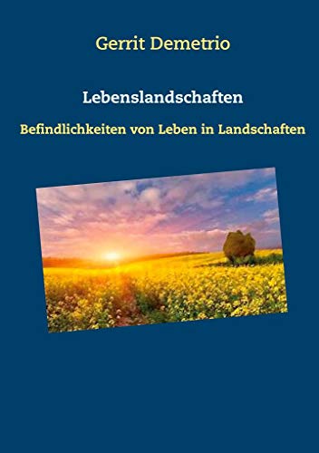 Beispielbild fr Lebenslandschaften Befindlichkeiten von Leben in Landschaften zum Verkauf von Buchpark