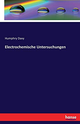 Imagen de archivo de Electrochemische Untersuchungen (German Edition) a la venta por Lucky's Textbooks