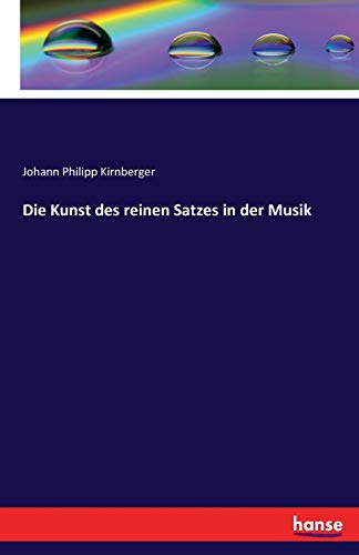 Stock image for Die Kunst des reinen Satzes in der Musik (German Edition) for sale by Lucky's Textbooks