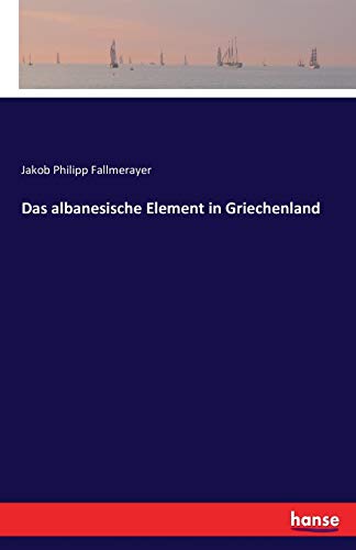 9783741153525: Das albanesische Element in Griechenland