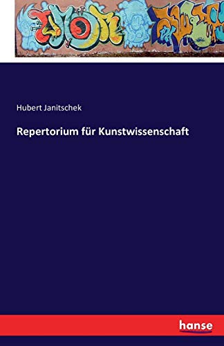 Beispielbild fr Repertorium fr Kunstwissenschaft zum Verkauf von Buchpark