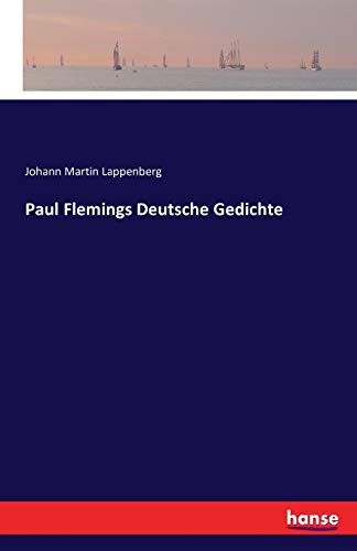 9783741195570: Paul Flemings Deutsche Gedichte