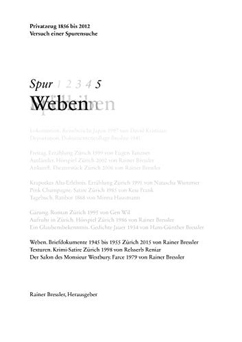 Stock image for Spur 5 Weben (German Edition) for sale by Lucky's Textbooks