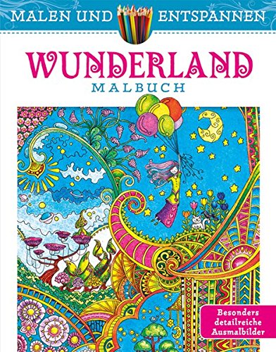 Stock image for Malen und entspannen: Wunderland for sale by HPB-Ruby