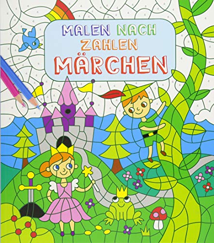 Beispielbild fr Malen nach Zahlen fr Kinder: Mrchen zum Verkauf von Books Unplugged