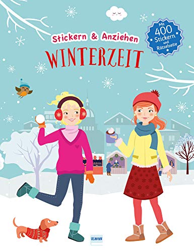 Beispielbild fr Winterzeit (Anziehpuppen, Anziehpuppen-Sticker): Stickern und Anziehen, mit ber 450 Stickern zum Verkauf von medimops