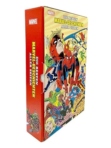 9783741613760: Die besten Marvel-Geschichten aller Zeiten: Marvel Treasury Edition: (Hardcover-berformat im Schuber und bedruckten Umkarton)