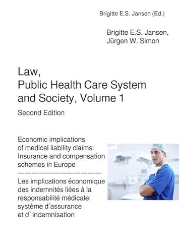 9783741827723: Law, Public Health Care System and Society, Volume 1, Second edition