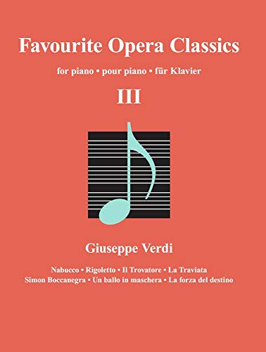 Stock image for Favourite Opera Classics: Vol 3 for sale by Revaluation Books