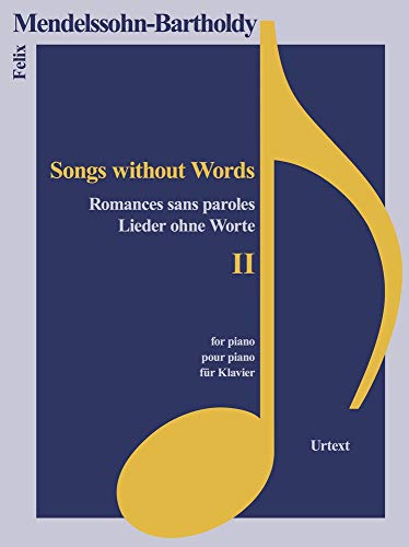 Stock image for Lieder ohne Worte II (Classical Sheet Music) for sale by 8trax Media