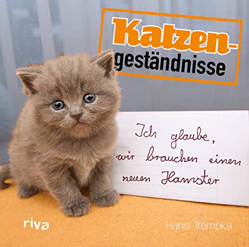 Imagen de archivo de Katzengestndnisse: Ich glaube, wir brauchen einen neuen Hamster a la venta por medimops