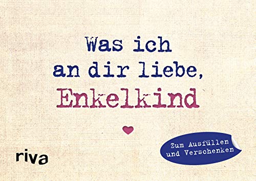 Stock image for Was ich an dir liebe, Enkelkind - Miniversion for sale by GreatBookPrices