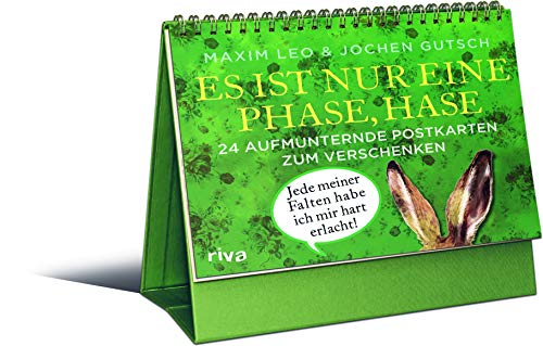 Beispielbild fr Es ist nur eine Phase, Hase - 24 aufmunternde Postkarten zum Verschenken -Language: german zum Verkauf von GreatBookPrices