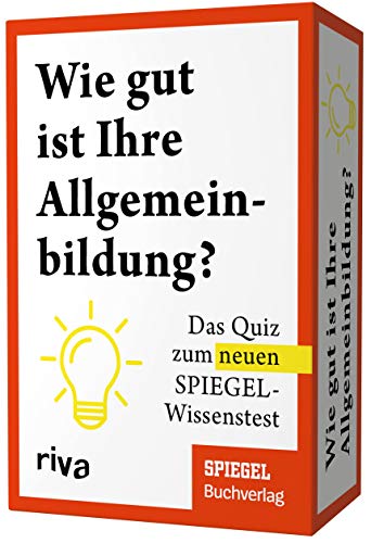 Beispielbild fr Wie gut ist Ihre Allgemeinbildung?: Das Quiz zum groen SPIEGEL-Wissenstest zum Verkauf von medimops