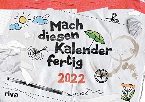 Stock-Bild f�r Mach diesen Kalender fertig: Wandkalender 2022