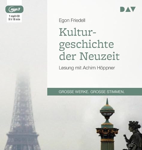Beispielbild für Kulturgeschichte der Neuzeit: Lesung mit Achim Höppner (1 mp3-CD) zum Verkauf von medimops