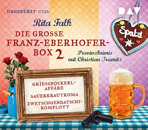 Die große Franz-Eberhofer-Box 2, 17 CDs: Teil 4 - 6 - Grießnockerlaffäre / Sauerkrautkoma / Zwetschgendatschikomplott - Falk, Rita