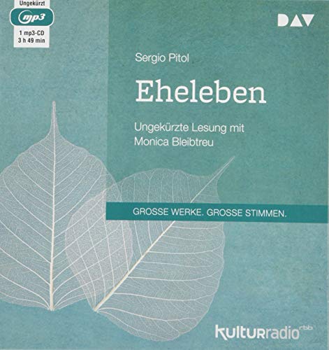 Stock image for Eheleben: Ungekrzte Lesung mit Monica Bleibtreu (1 mp3-CD) for sale by medimops