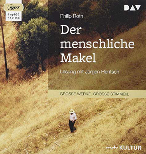Beispielbild fr Der menschliche Makel: Lesung mit Jrgen Hentsch (1 mp3-CD) zum Verkauf von medimops