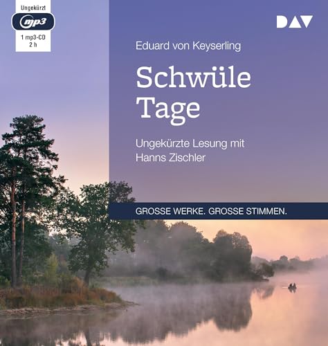 Stock image for Schwle Tage: Ungekrzte Lesung mit Hanns Zischler (1 mp3-CD) for sale by medimops