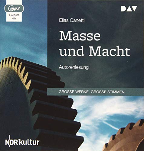 Beispielbild fr Masse und Macht: Autorenlesung (1 mp3-CD) zum Verkauf von medimops