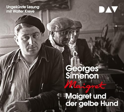 Stock image for Maigret und der gelbe Hund: Ungekrzte Lesung mit Walter Kreye (4 CDs) for sale by medimops