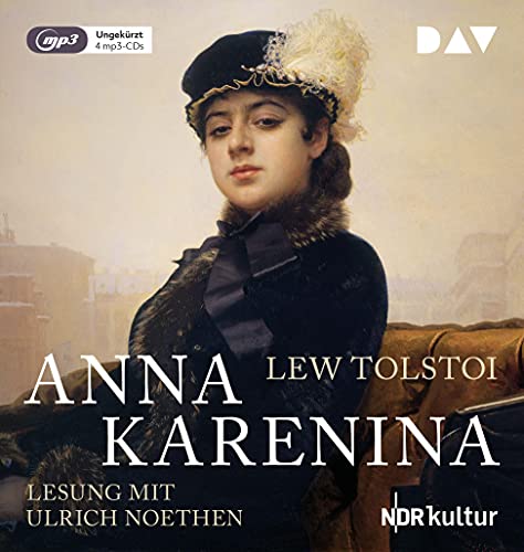 Beispielbild fr Anna Karenina: Ungekrzte Lesung mit Ulrich Noethen (4 mp3-CDs) zum Verkauf von medimops