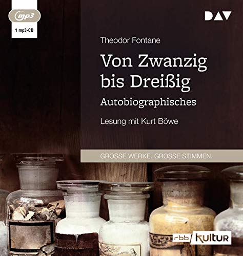 Beispielbild fr Von Zwanzig bis Dreiig: Autobiographisches. Lesung mit Kurt Bwe (1 mp3-CD) zum Verkauf von medimops