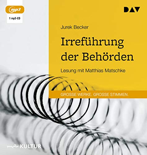 Stock image for Irrefhrung der Behrden: Lesung mit Matthias Matschke (1 mp3-CD) for sale by medimops