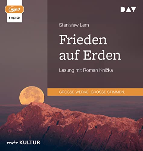Beispielbild fr Frieden auf Erden: Lesung mit Roman Kni?ka (1 mp3-CD): Lesung mit Roman Knizka (1 mp3-CD) zum Verkauf von medimops