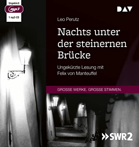 Imagen de archivo de Nachts unter der steinernen Brcke: Ungekrzte Lesung mit Felix von Manteuffel (1 mp3-CD) a la venta por medimops