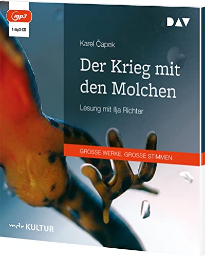 Imagen de archivo de Der Krieg mit den Molchen: Lesung mit Ilja Richter (1 mp3-CD) a la venta por medimops